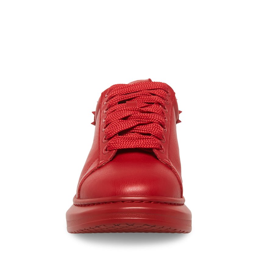 Red Steve Madden Frosting Men's Sneakers | PH 1892FBM